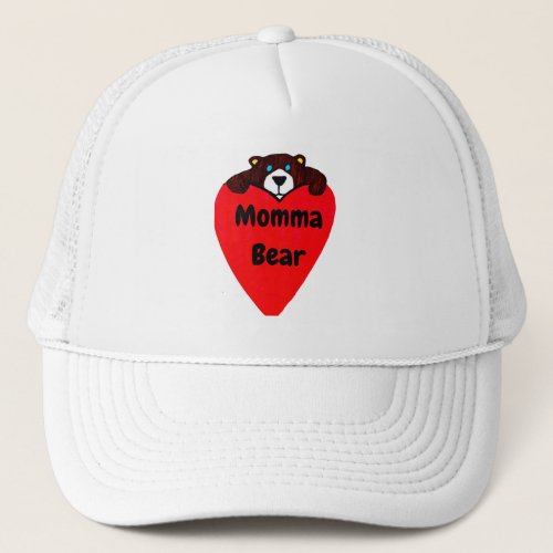 MOMMA BEAR   TRUCKER HAT