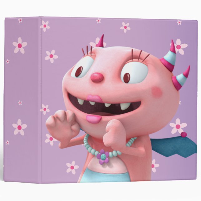 Momma Hugglemonster 3 Ring Binder (Front/Spine)