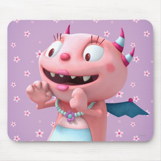 Momma Hugglemonster Mouse Pad (Front)