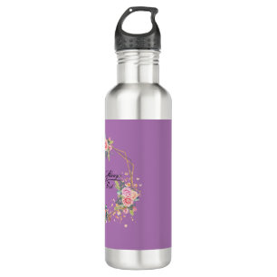 Momma Knows Water Bottle, Stainless Steel, 24 oz Stainless Steel Water Bottle