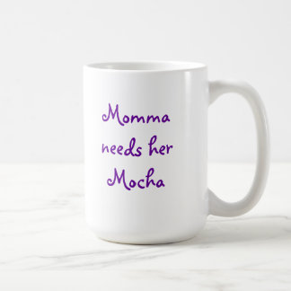 Momma Needs Mocha Coffee Mug