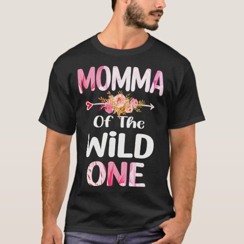 momma of the wild one momma T_Shirt