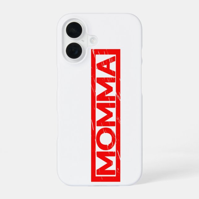 Momma Stamp Iphone Case (Back)