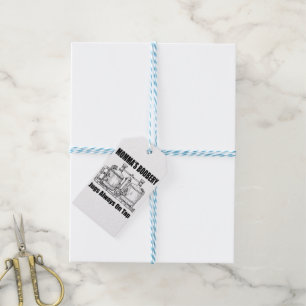 Momma's Boobery Jugs Always On Tap Gift Tags