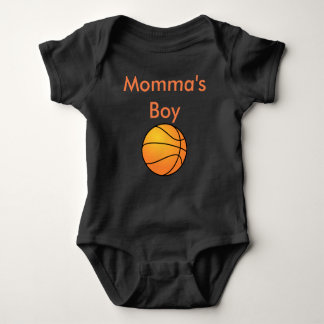 Momma's Boy Baby Bodysuit