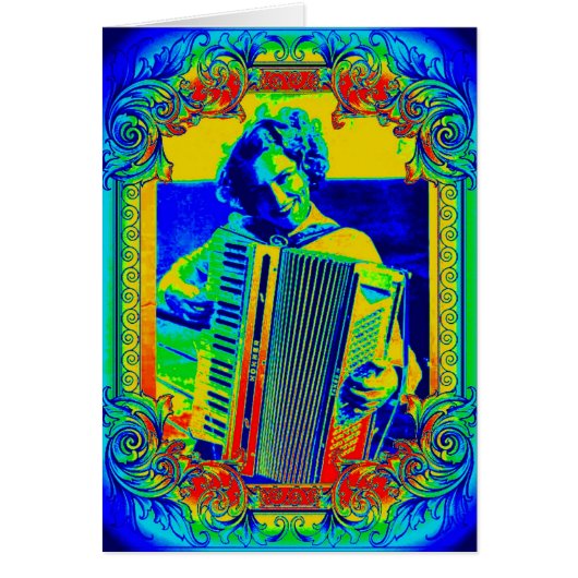 Momma's got a Squeeze Box Cards (Front)