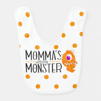 Momma's Little Monster Bib