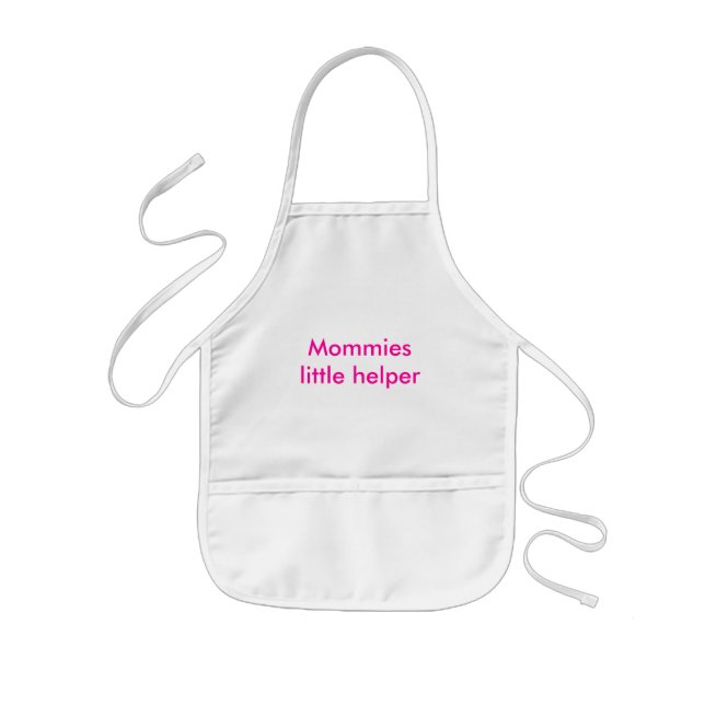 Mommies  little helper kids' apron (Front)
