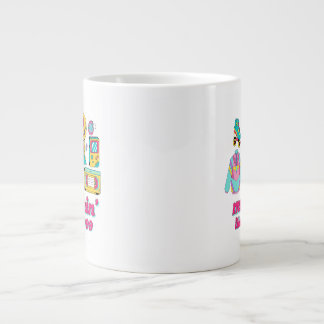 Mommin' Like It's 1999 - Funny Y2K Mom Gift Giant Coffee Mug