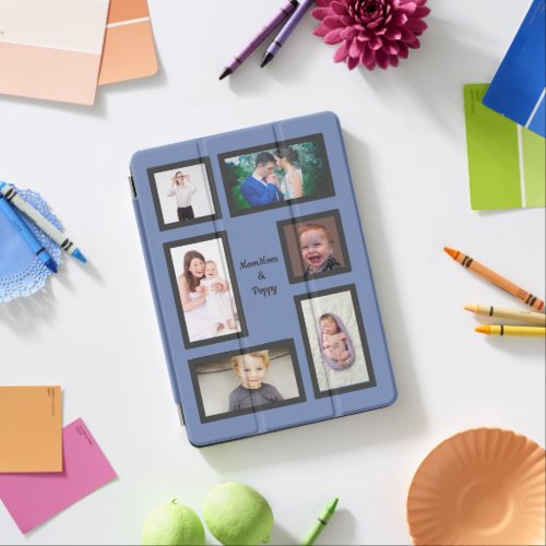 MomMom  Poppy Six Photo Custom iPad Pro Cover