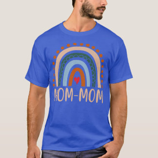MomMom Rainbow Grandma Cute Mothers Day Funny MomM T-Shirt