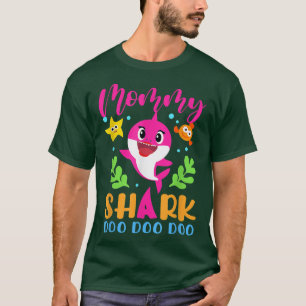 MomMom SharkMomMom Shark Lover Family T-Shirt