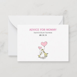 Mommy Advice Cards