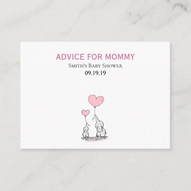 Mommy Advice Cards (Front)