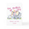 Mommy and Baby Elephant Pink 1st Mothers Day Card