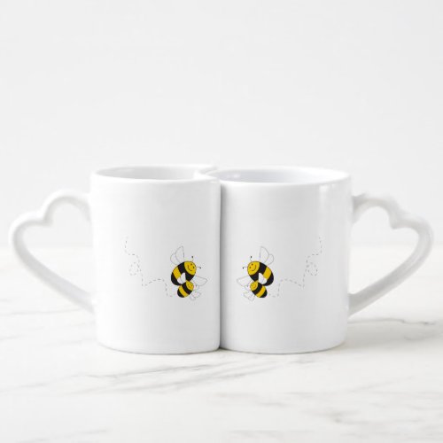 Mommy and daddy to be bumblebee family mug