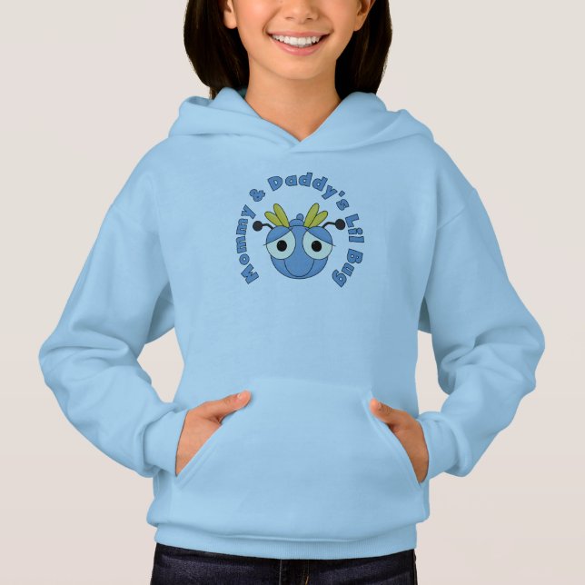 Mommy and Daddy's Lil Bug Hoodie (Front)