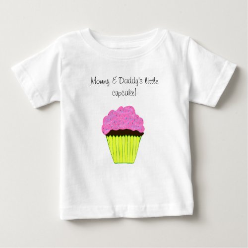 Mommy and Daddys Little Cupcake Kids T_Shirt