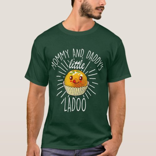 Mommy And Daddys Little Ladoo Indian Baby Pakistan T_Shirt