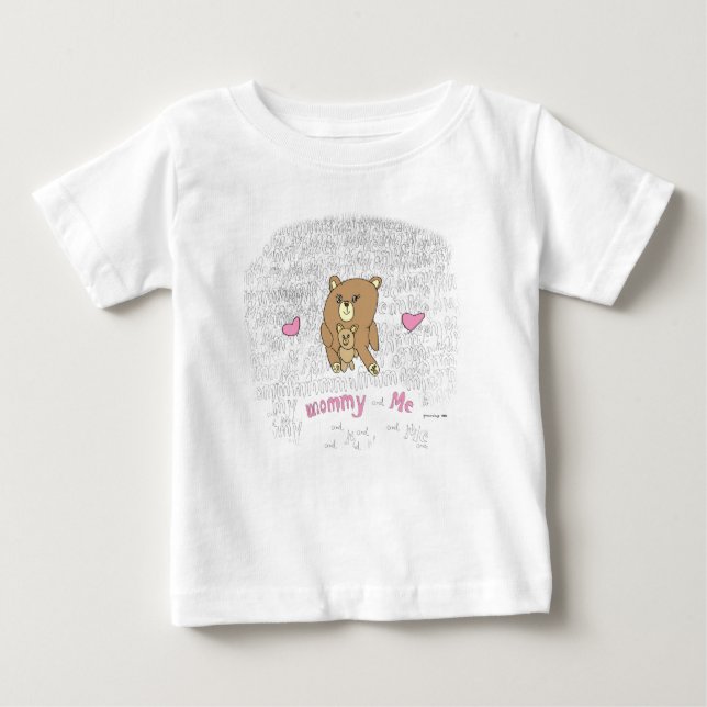 Mommy and Me Bear T-Shirt (Front)
