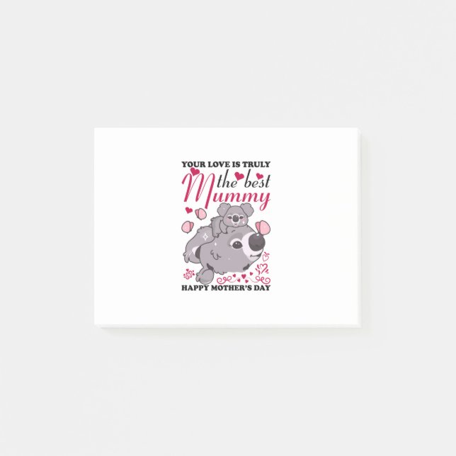 Mommy Art The Best Mommy Post-it Notes (Front)