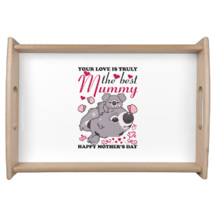 Mommy Art The Best Mommy Serving Tray