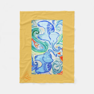 Mommy & Baby Indian Elephant Blanket