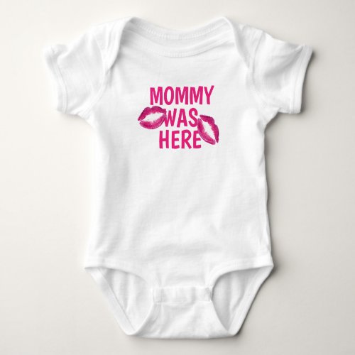 Mommy _  Baby Jersey Bodysuit