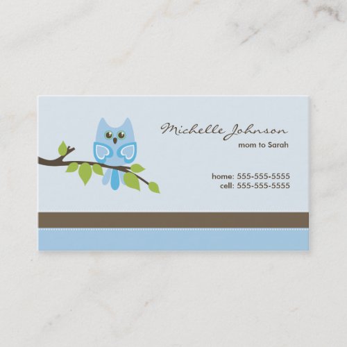 Mommy Business Card