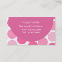 Mommy Business Cards