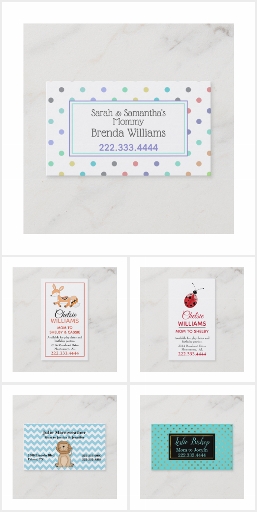 Mommy Business Cards