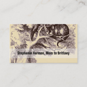 Mommy Calling Cards   Alice in Wonderland