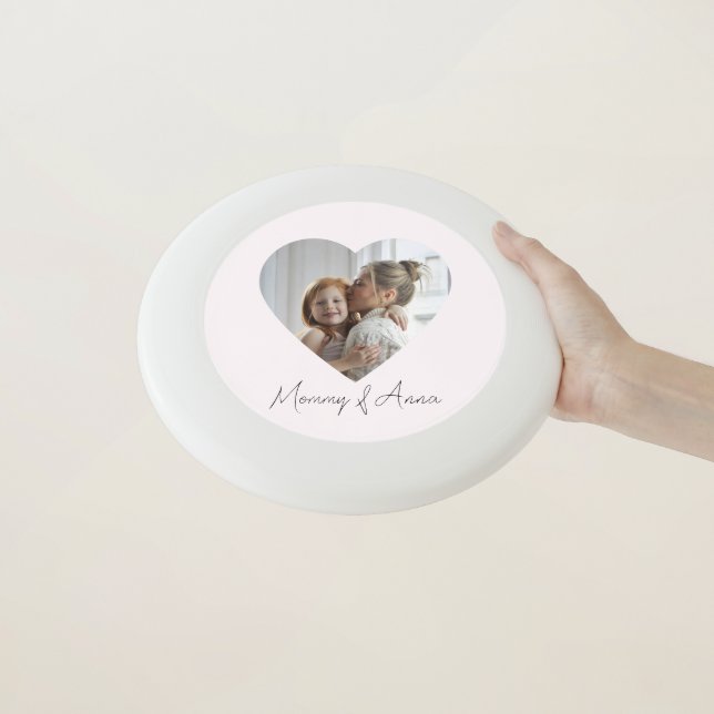 Mommy Custom Name & Photo Frisbee  (In Hand)