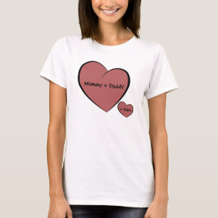 Mommy + Daddy = Baby T-Shirt