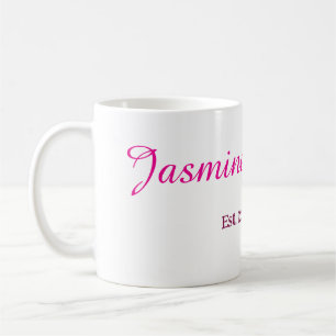 Mommy & Daddy new parents couple name est. year Coffee Mug