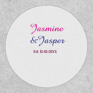Mommy & Daddy new parents couple name est. year Patch