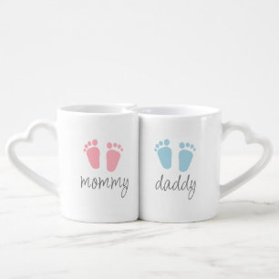Mommy & Daddy's Joy - Footsteps of Parenthood Coffee Mug Set