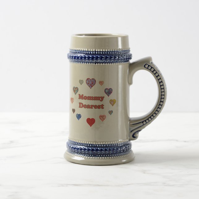 Mommy Dearest Beer Stein (Right)
