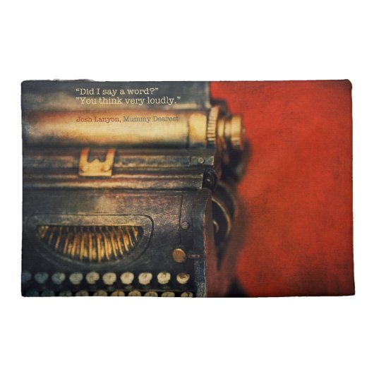 Mommy Dearest travel accessory bag (Back)