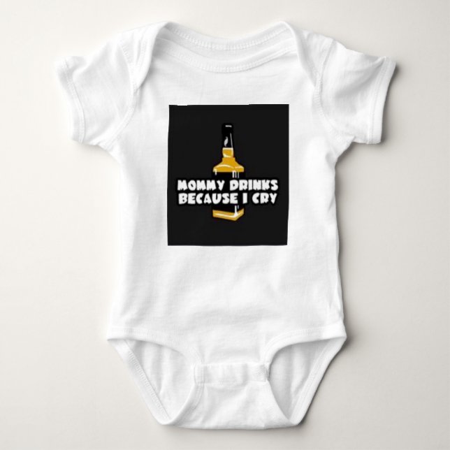Mommy Drinks Baby Bodysuit (Front)
