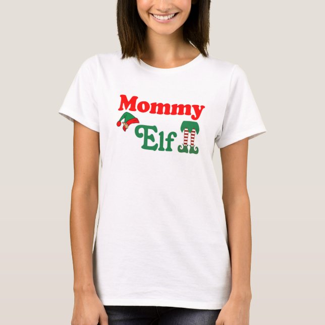Mommy Elf T-Shirt (Front)