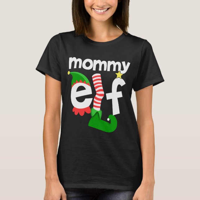 Mommy Elf T-Shirt (Front)