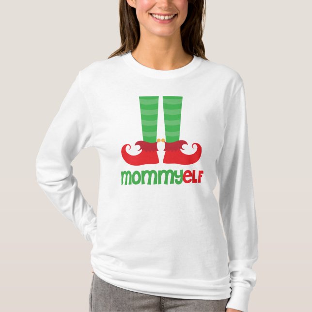 Mommy Elf T-Shirt (Front)