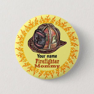 Mommy FireFighter Button
