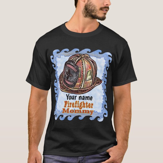 Mommy FireFighter  t-shirt (Front)