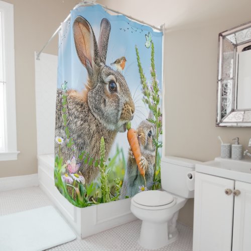 mommy first Shower Curtain