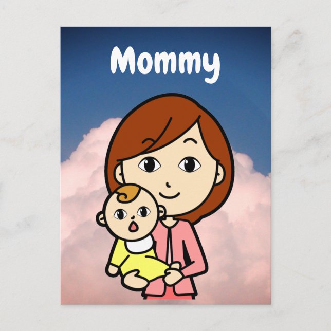 Mommy flash card (Front)