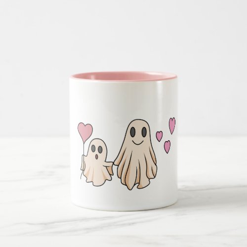 mommy_ghost Two_Tone coffee mug