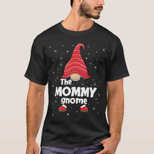 Mommy Gnome Family Matching Christmas Funny Gift P T_Shirt
