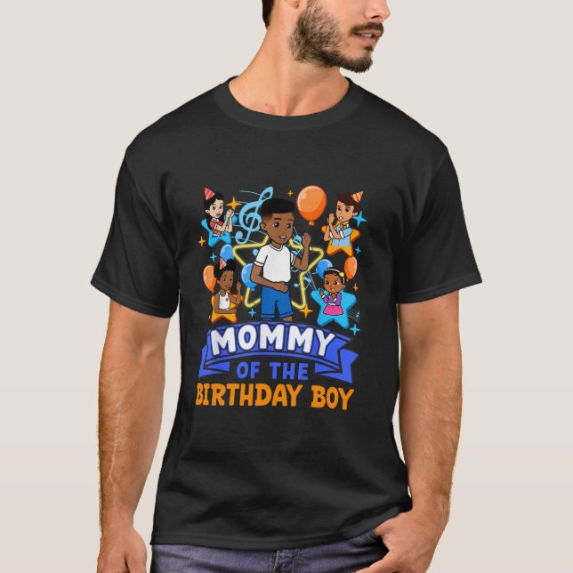 Mommy Gracie s Corner Birthday Boy Shirt Dolls Cut (Front)